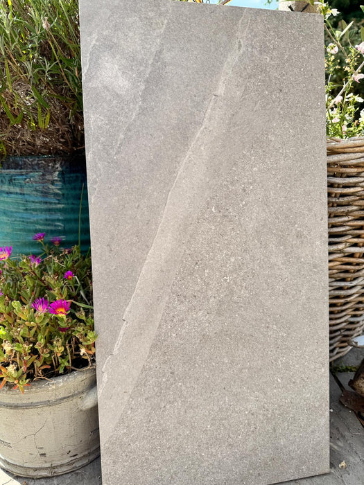 Italian Porcelain Tiles - Grey  | 600x300x10mm