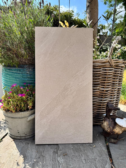 Italian Porcelain Tiles - Beige | 600x300x10mm | £15/m²