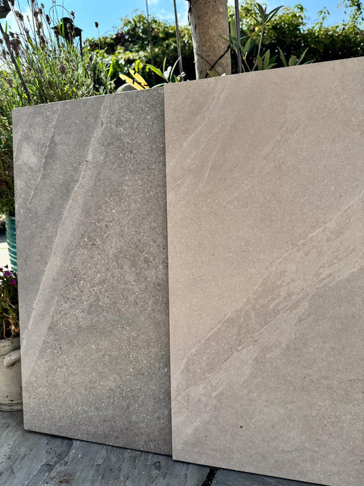 Italian Porcelain Tiles - Grey & Beige