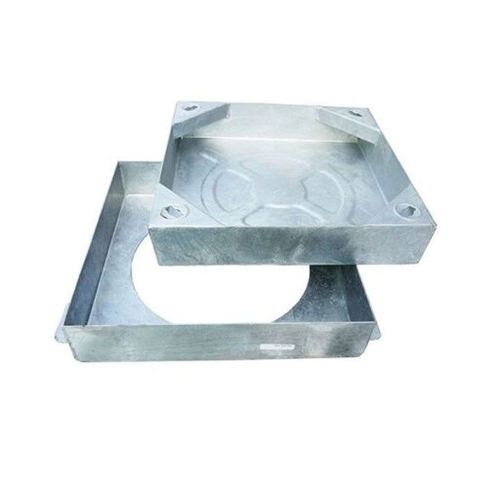 300 x 300mm Recessed Block Paver Cover (suit 60mm paving) - All Steel